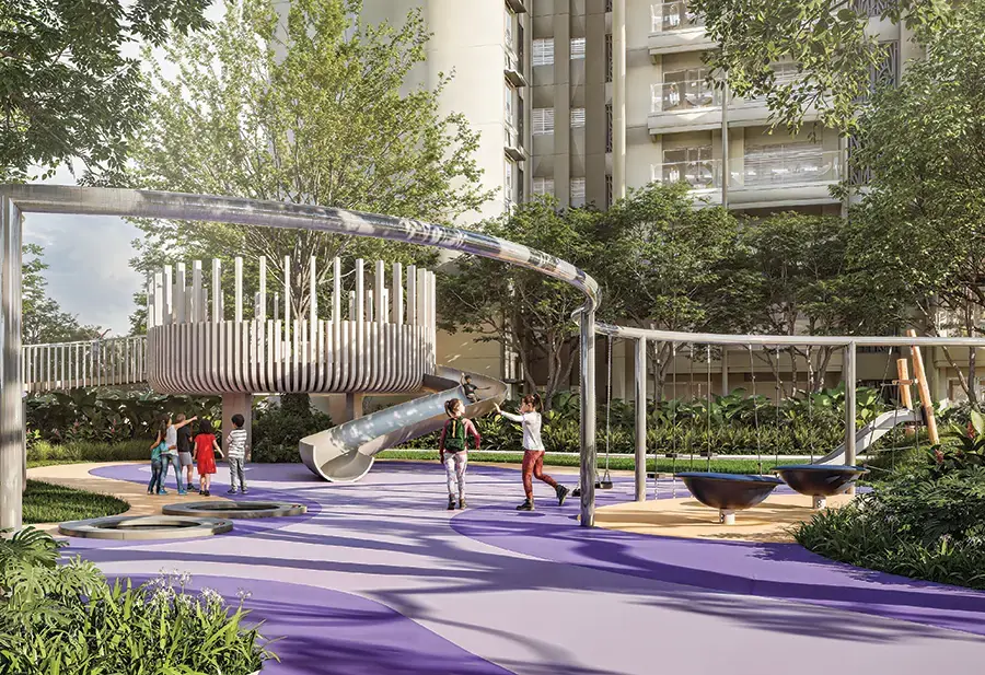 Prestige Garden Breeze children's play area